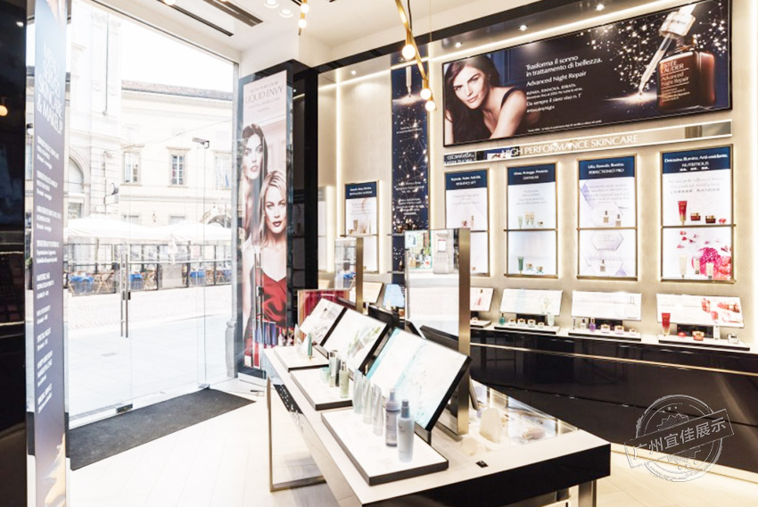 雅詩(shī)蘭黛專賣店 化妝品展柜