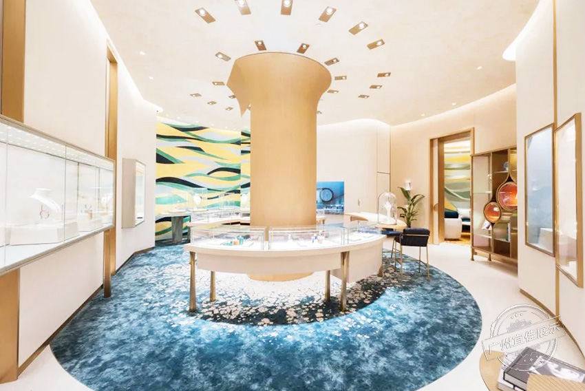 伯爵PIAGET 珠寶手表展柜