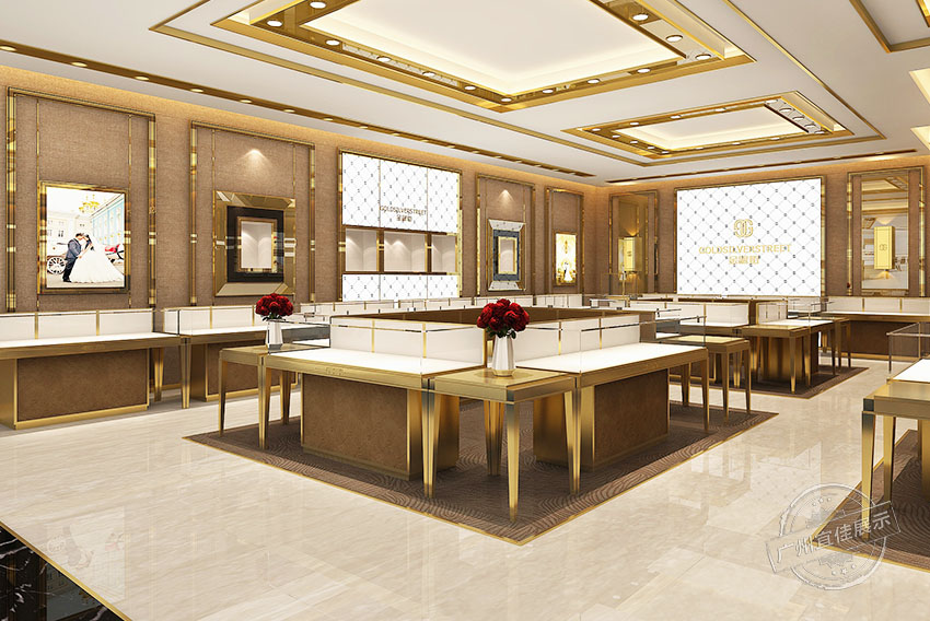 金銀街 珠寶展柜