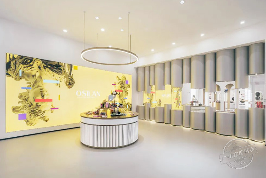 歐思蘭 化妝品展廳展柜