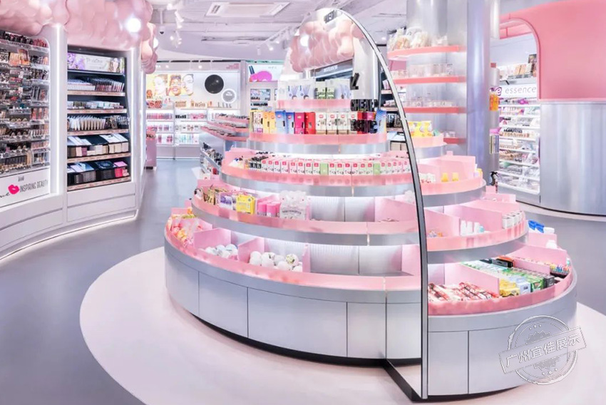 Planet Skin集合店 化妝品展柜