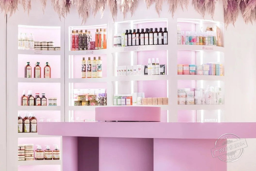 Planet Skin集合店 化妝品展柜