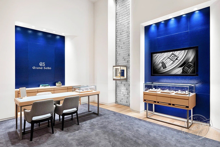 Grand Seiko 手表展柜