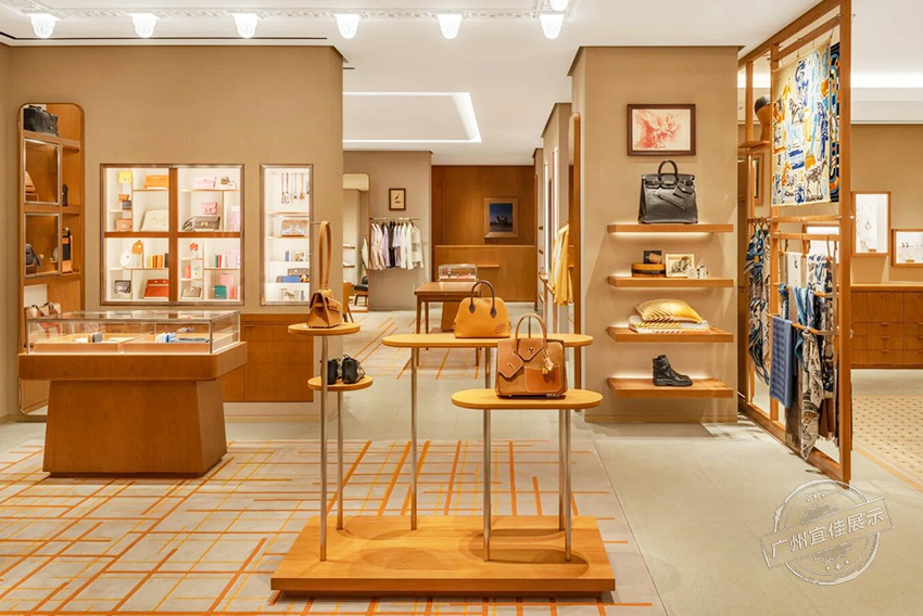 奢侈品服裝展柜定制