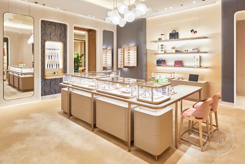 高端品牌珠寶展柜定制