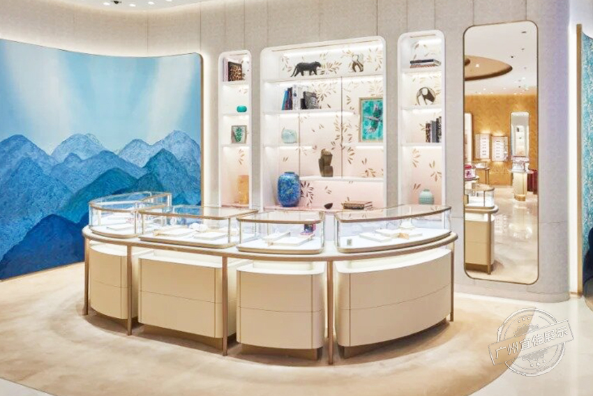 高端品牌珠寶展柜定制