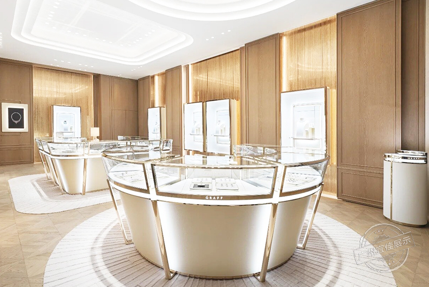 GRAFF高端珠寶展柜設(shè)計