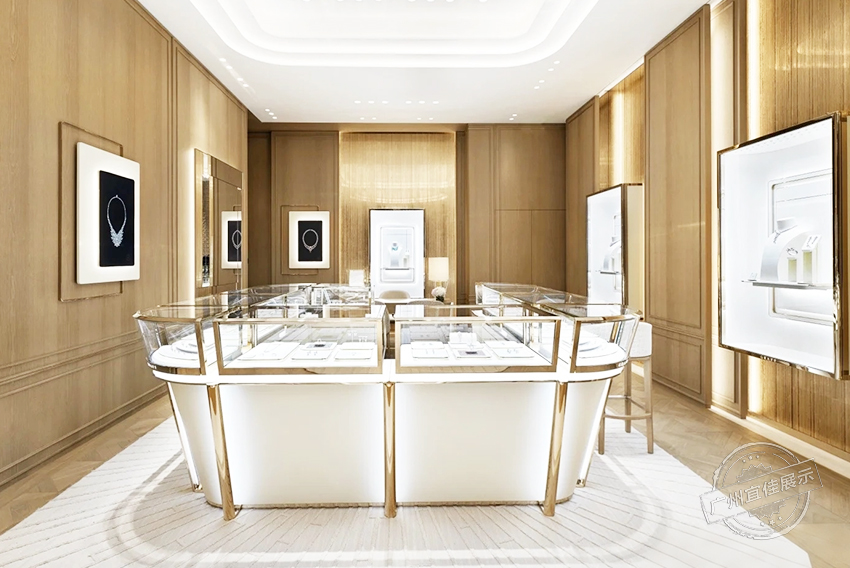 GRAFF高端珠寶展柜設(shè)計