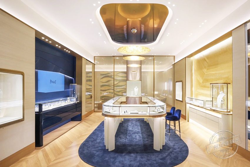 PIAGET高奢珠寶店展柜定制