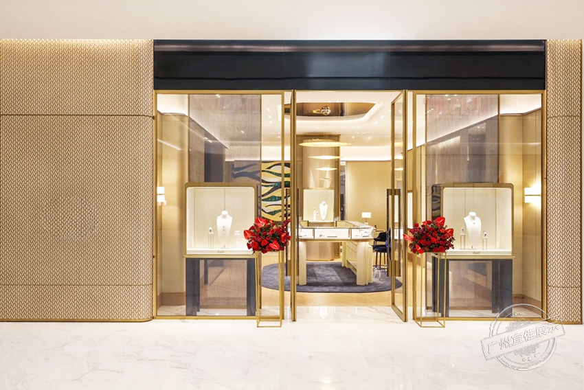 PIAGET高奢珠寶店展柜定制