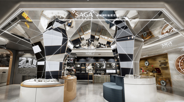 東莞手表展柜制作案例