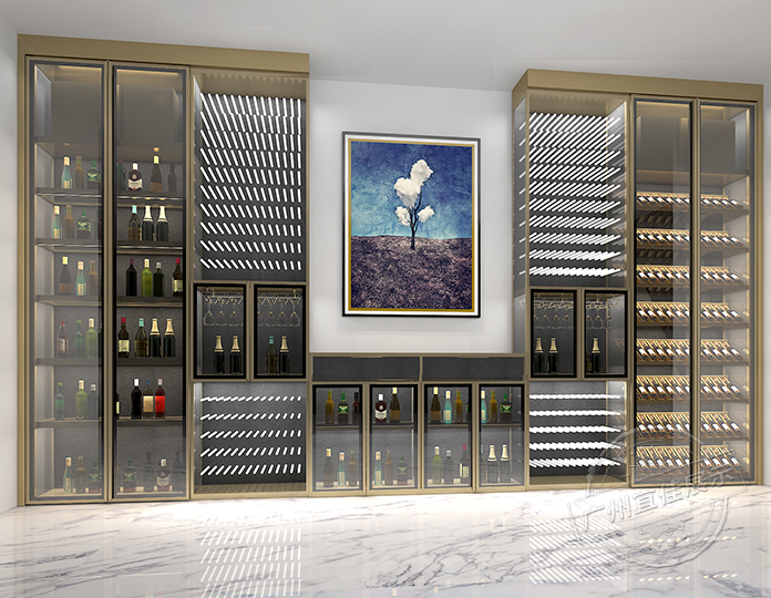 定做酒柜展示柜