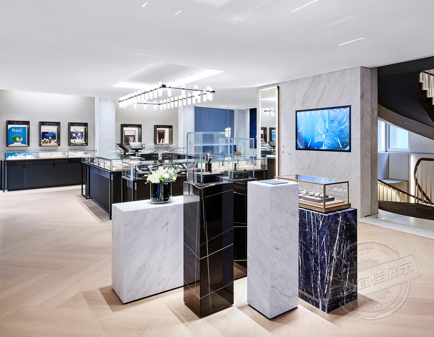 寶齊萊 腕表珠寶展柜