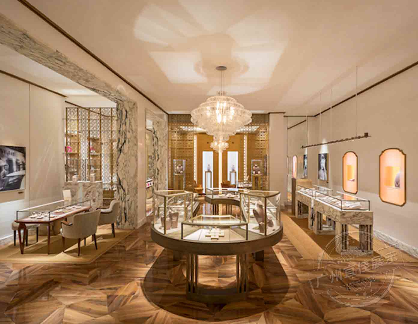 寶格麗 珠寶展柜