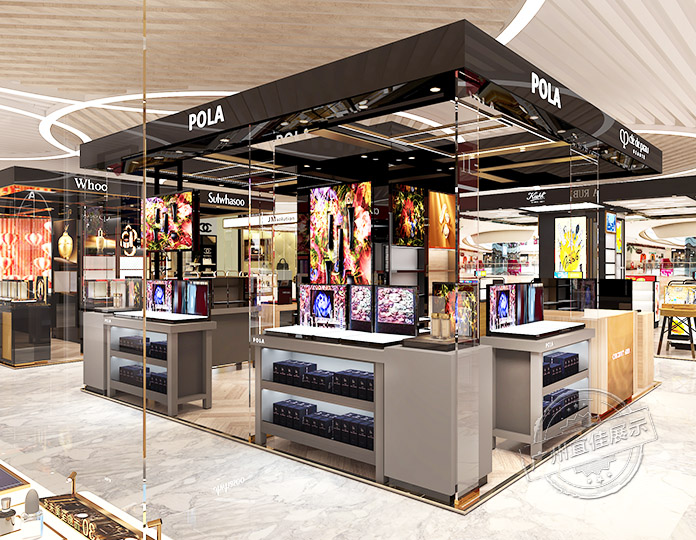 POLA 高端化妝品展柜