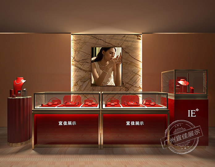 復(fù)古風(fēng)珠寶展柜