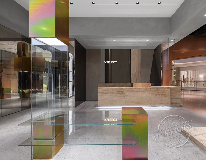 XSELECT 服裝展柜