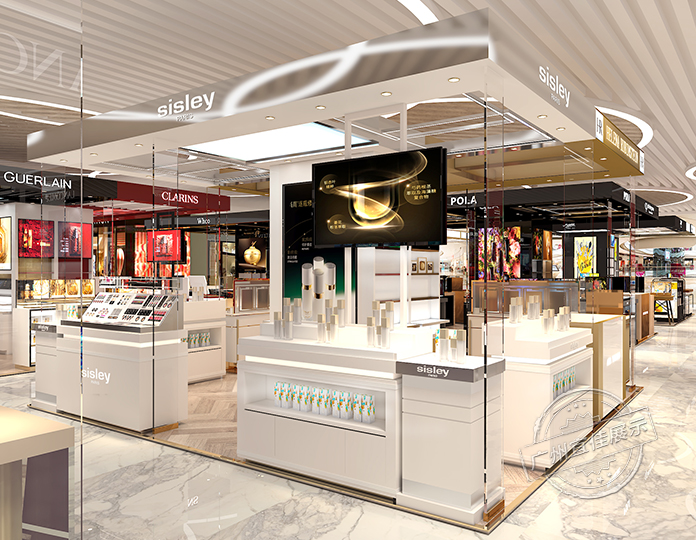 Sisley 化妝品展柜