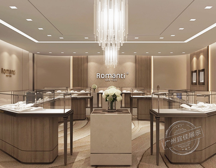 ROMANTI 珠寶展柜
