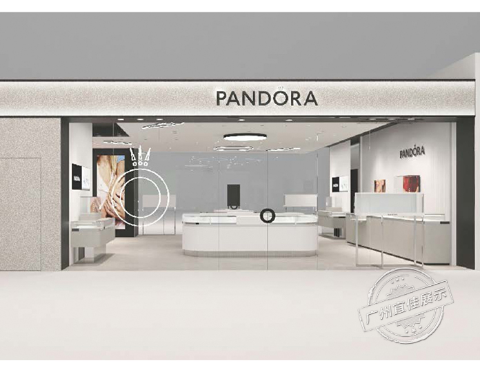潘多拉PANDORA 珠寶展柜（廈門SM新生活廣場店）