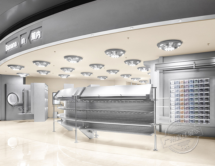Bananain蕉內(nèi)概念店 服裝展柜（深圳寶安壹方城）
