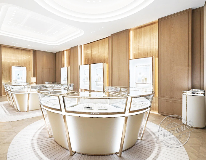 GRAFF高端珠寶展柜設(shè)計(jì)