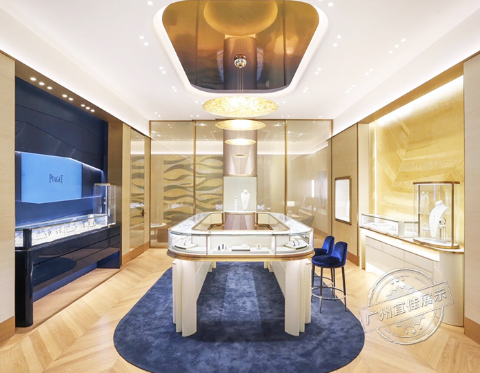 PIAGET高奢珠寶店展柜定制